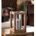 Rustic Garden Wooden Lantern